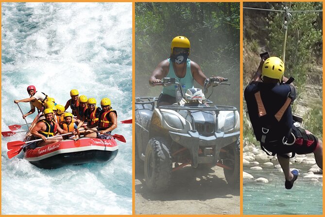 Full-Day Adventure 3 in 1 activity from Antalya to Köprülü Canyon National Park - The zipline is short but scenic