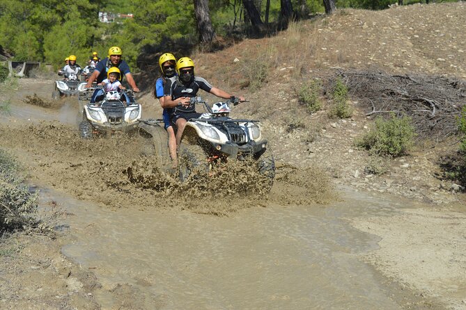 Full-Day Adventure 3 in 1 activity from Antalya to Köprülü Canyon National Park - Quad bikes through forest, mud, and dry riverbed