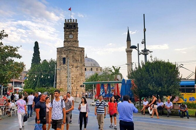 Full Day Antalya City Tour with Waterfall and Cable Car - The cliff view adds a second side of Düden