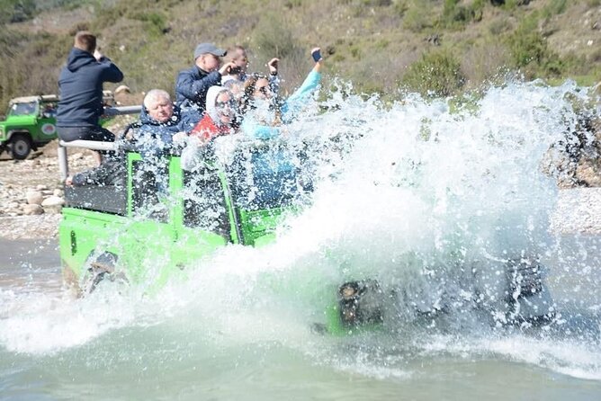 Full Day Jeep Safari Tour in Antalya - River and waterfall time in the heat