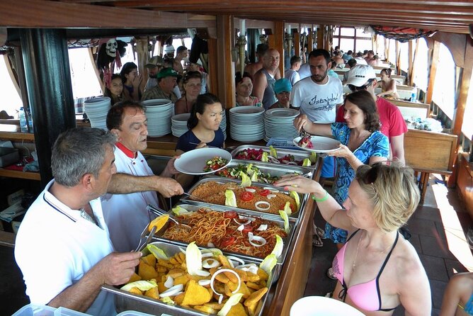 GONSTER : Luxury Pirate Boat Trip Lunch & Soft Drinks & Transfer - Cennet Bay and lunch on the water