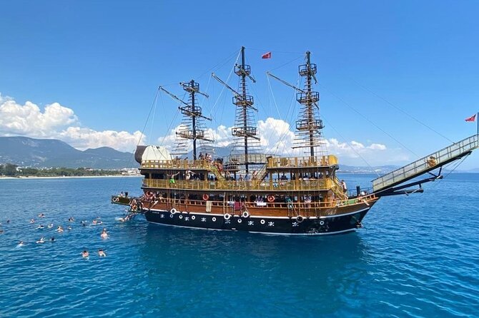 Kemer Full Day Pirate Boat Trip with Lunch and Optional Transfer - Paradise Bay gives you the first long swim