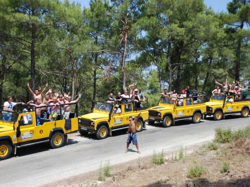 Kemer: Jeep Safari Tour with Lunch at Riverside - Mountain roads and high viewpoints