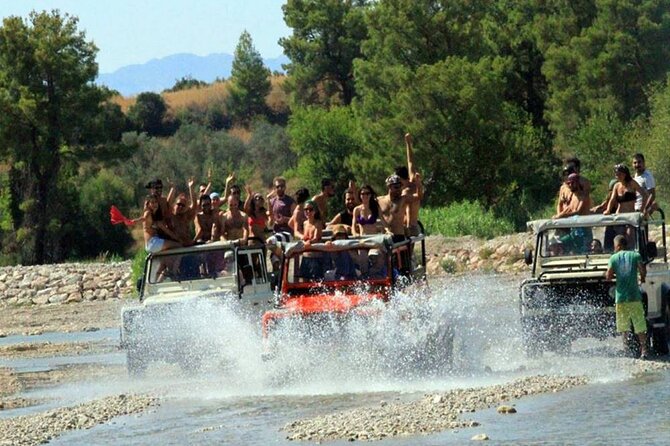 Kemer Jeep Safari With Free Hotel Transfer & Lunch - Lunch, swimming, and what the photos may not show