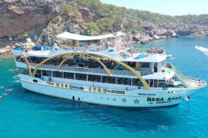 Kemer Mega Star Boat Trip With Hotel Transfer and Lunch - Key points to know before you book