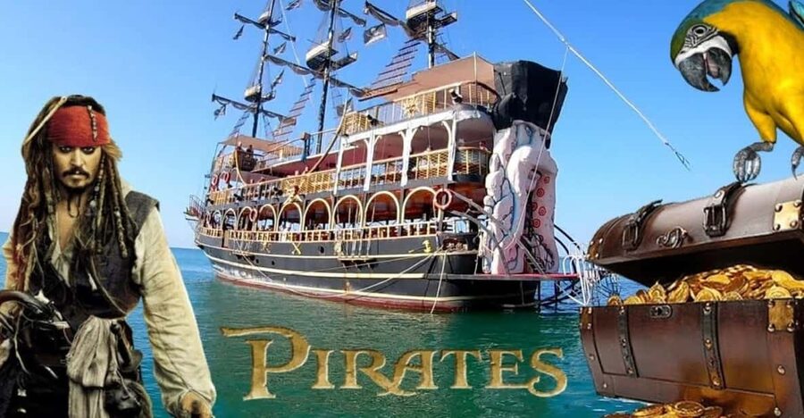 Kemer Pirates Boat Trip - Cleopatra Bay gives you the longest swim