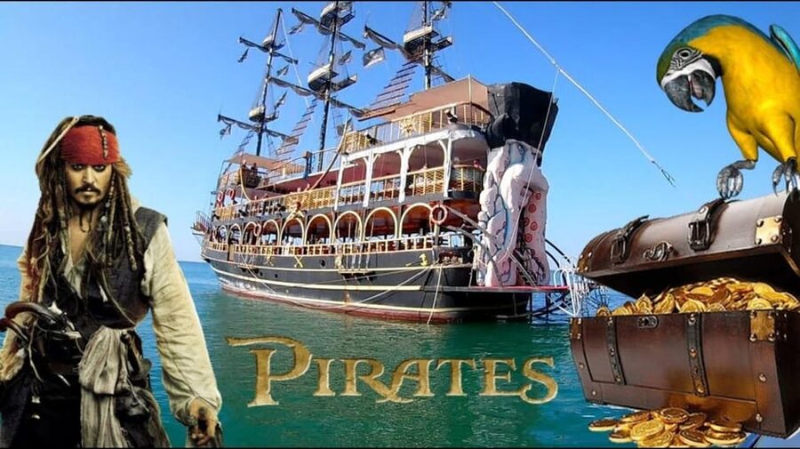 Kemer Pirates Boat Trip - Cennet Bay brings another swim break