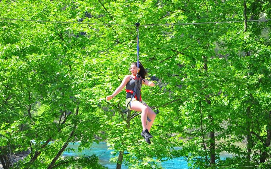 Mix Combo Adventure Tour: Zipline, River Rafting, Canyoning - Safety briefing and the canyon walk