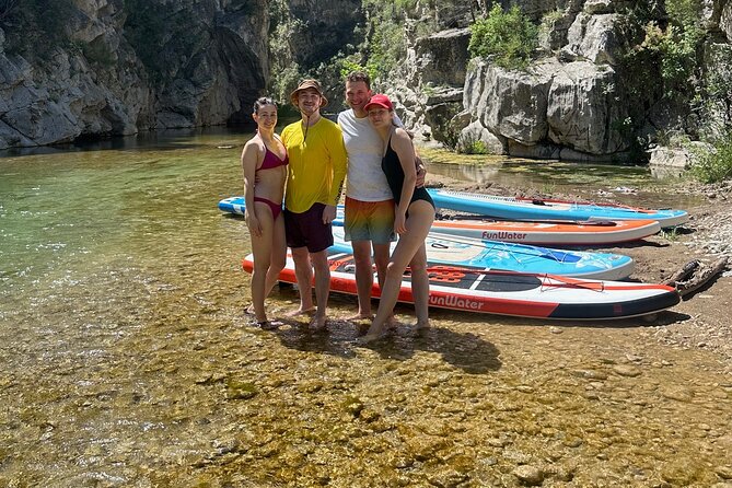 Natural Canyon Sup and Canoe Experience in Antalya - Swimming stops in clear natural water