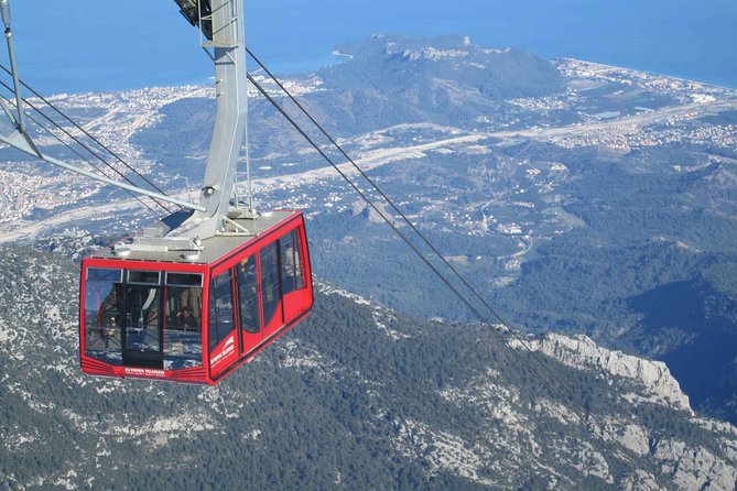Olympos Cable Car Ride to Tahtali Mountains from Antalya - The return ride and the national park stop