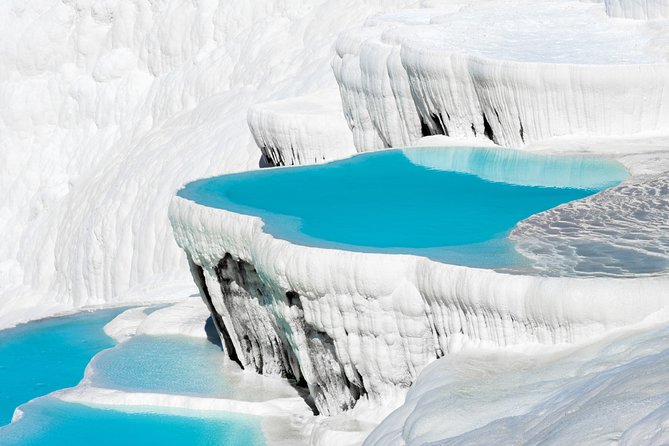 Pamukkale and Hierapolis Daily Tour From Antalya - The thermal pools and Cleopatra’s Pool are different