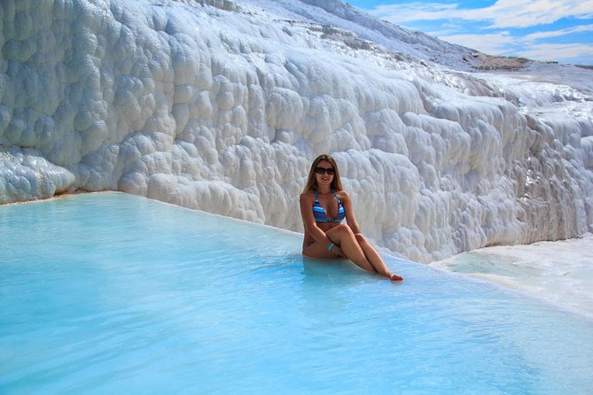 Pamukkale from Antalya Province - Walking onto the White Thermal Terraces