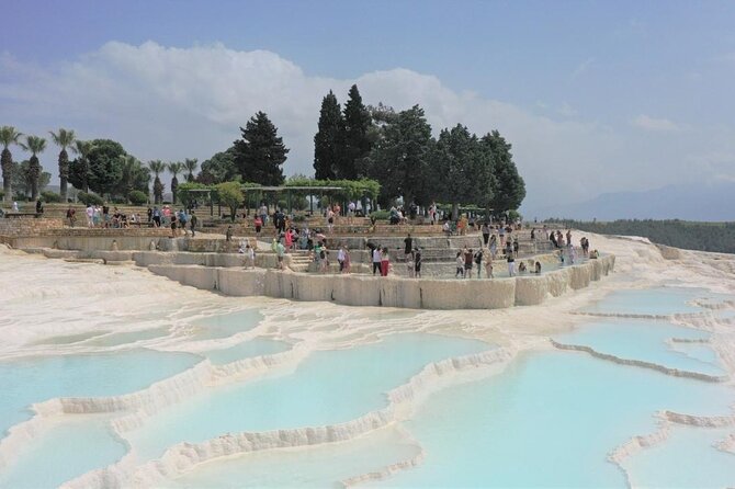 Pamukkale Hierapolis Cleopatra Pool Tour with Lunch from Antalya - Cleopatra Pool: beautiful water, important closure warning