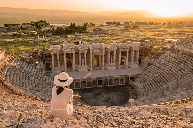 Pamukkale Hierapolis Cleopatra Pool Tour with Lunch from Antalya - The white terraces of Pamukkale
