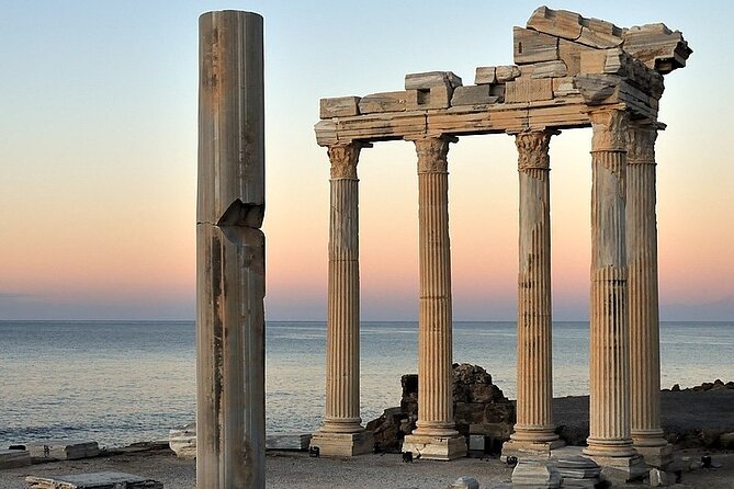 Perge Aspendos Side the Historical sites of Antalya - A Riverfront Lunch Near Ancient Euromedon