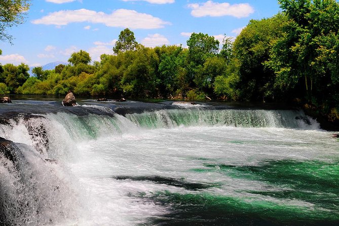 Perge Aspendos Side Waterfall Tour - Manavgat Waterfall, scenic but not secluded