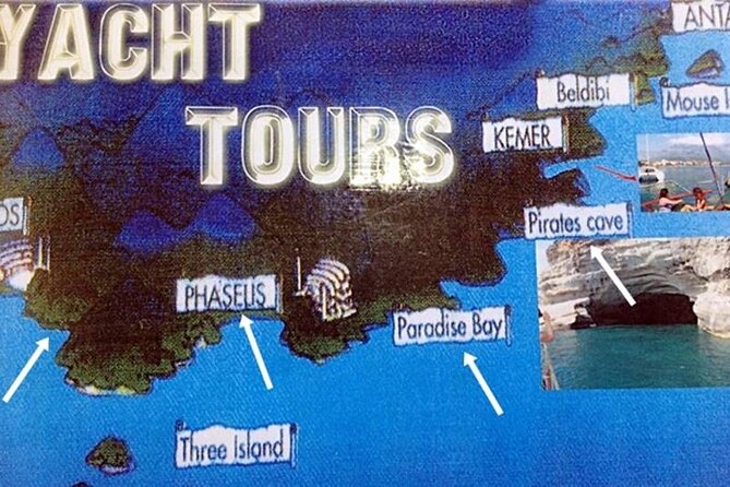 Pirate Boat Tour From Kemer - One hour at Heaven Bay