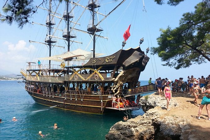 Pirate Boat Trip around Kemer from Antalya with Lunch - Key points to know before you book