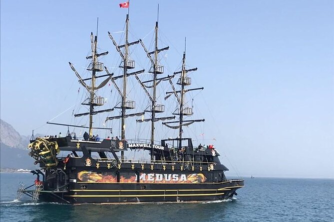 Pirate Boat Trip in Antalya - Phaselis Bay combines swimming with ancient ruins