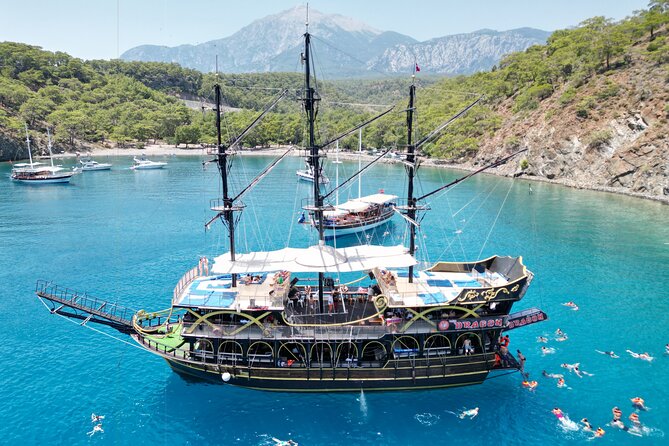 Pirates Boat Trip with optional Pick Up - Drop Off from Antalya - Key points to know before booking