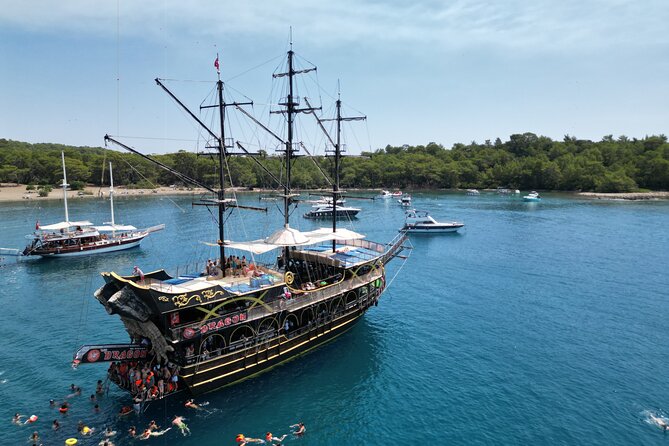 Pirates Boat Trip with optional Pick Up - Drop Off from Antalya - Phaselis Bay: a second chance to swim