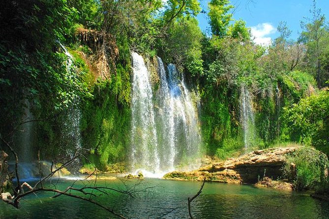 Private Unique Waterfalls Tour - Kurşunlu Waterfall finishes in a wooded setting