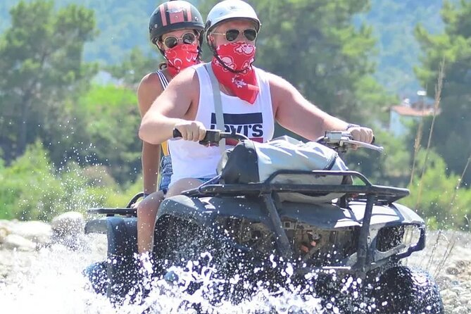Quad Safari Experience in Antalya - The quad ride: about 30 minutes of changing ground