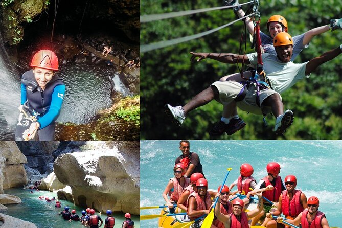 Rafting at Koprulu Canyon with Zipline Incl. Lunch f/Antalya - Optional canyoning in cold, clear water
