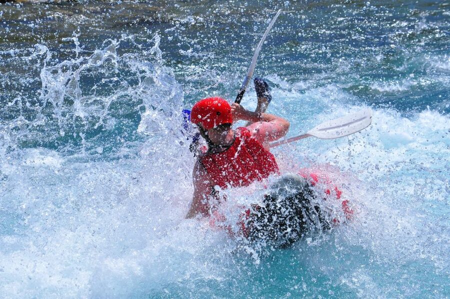 River Kayaking in Köprülü Canyon National Park - Taurus Mountain views between the rapids
