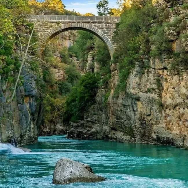 Side/Antalya: Canyon Rafting, Buggy or Quad, & Zipline Tour - Ziplining across the canyon views