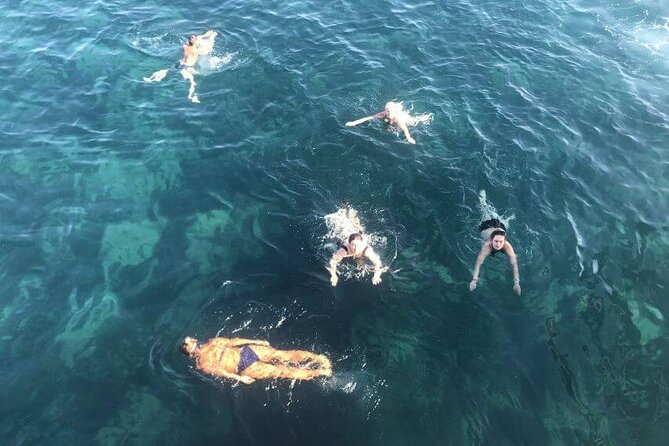 Side: Dolphin Island Boat Tour with Foam Party and Lunch - The final sand swim at Manavgat Bosphorus