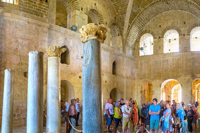 Sunken City Kekova Demre and Myra Day Tour from Kemer - Myra’s rock-cut tombs and ancient theater