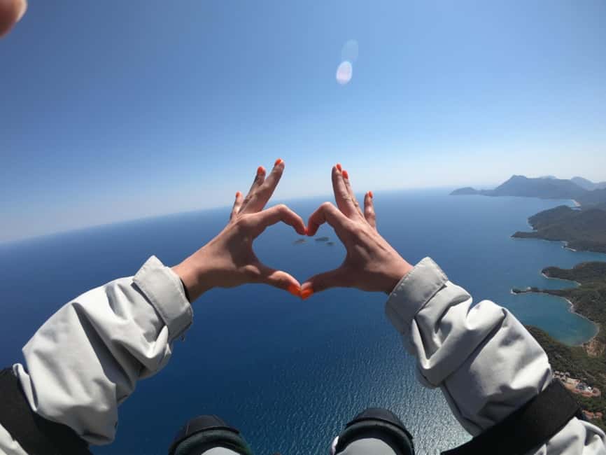 TANDEM PARAGLİDİNG FLIGHT CABLE CAR TRANSFER TO KEMER REGİON - The View Is the Main Event