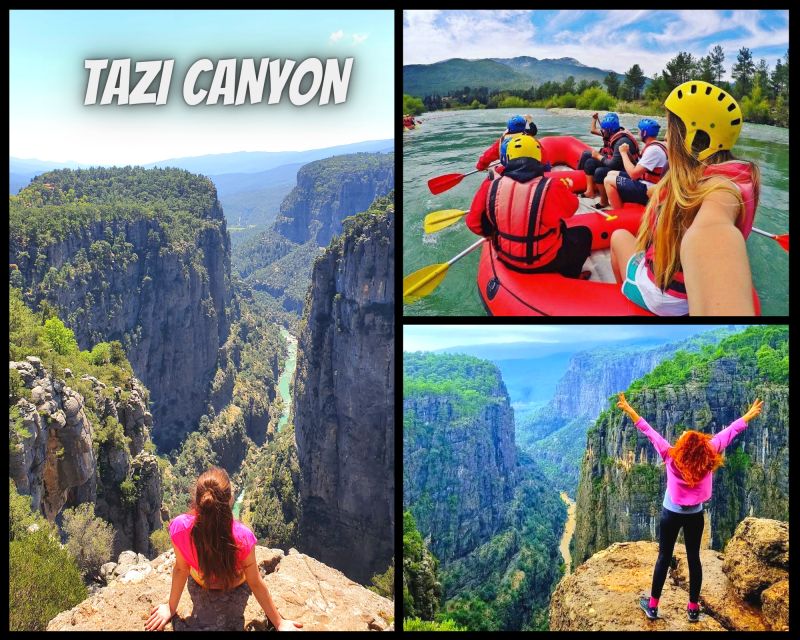 Tazı Canyon & Rafting Tour Combo Adventure - The 8:00 AM Pickup and Long Ride