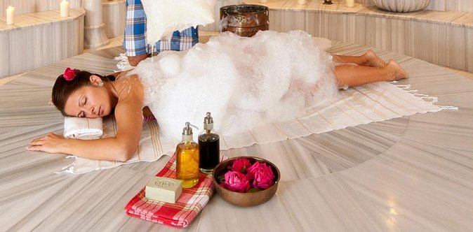 Turkish Bath Experience with Massage from Belek - The oil massage is the relaxing finish